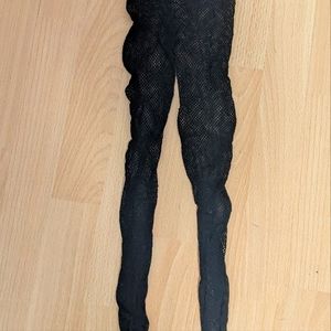 Women's Small Fishnet Tights with Holes